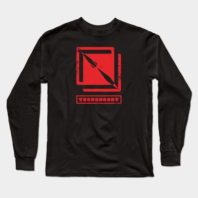 Technocrat Long Sleeve T-Shirt by BadBox